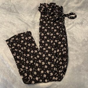 American Eagle flowy black pants, size xs